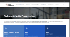 Desktop Screenshot of insideprospectsinc.com